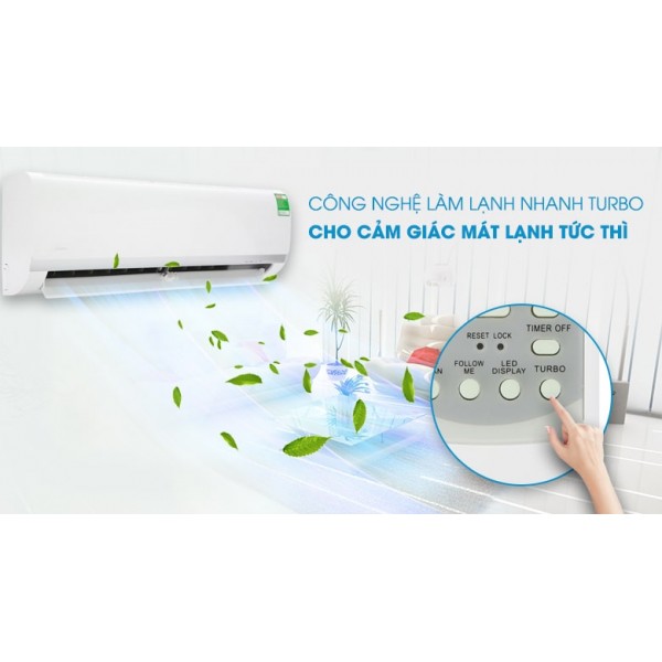 Mày lạnh Midea 1.5hp MSAFII-13CRN8 mono