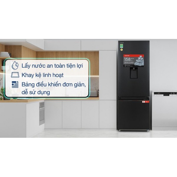 Tủ lạnh Toshiba inverter 321 lít GR-RT405WEA Tủ lạnh Toshiba inverter 321 lít GR-RT405WEA