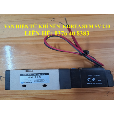 VAN ĐIỆN TỪ KHÍ NÉN  KOREA SYM SV 210 