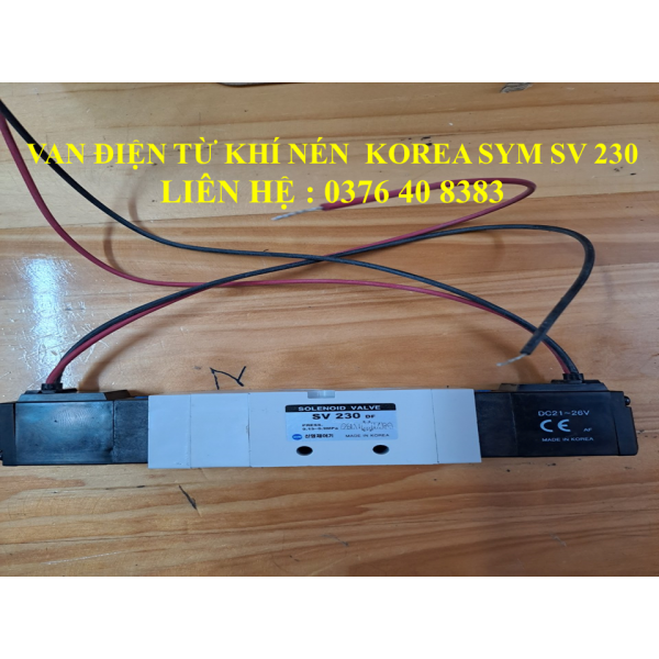 VAN ĐIỆN TỪ KHÍ NÉN  KOREA SYM SV 230
