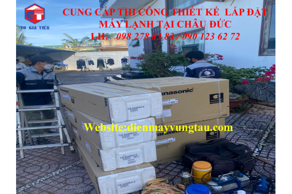 THI CÔNG CUNG CẤP PHÂN PHỐI THIẾT KẾ LẮP ĐẶT MÁY LẠNH PANASONIC TẠI CHÂU ĐỨC