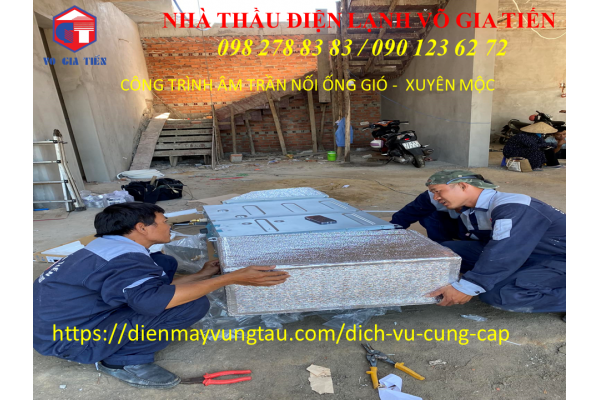THI CÔNG CUNG CẤP PHÂN PHỐI THIẾT KẾ HỆ THỐNG ĐIỀU HOÀ KHÔNG KHÍ