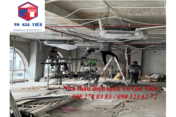 CUNG CẤP THI CÔNG MÁY LẠNH THIẾT KẾ MÁY LẠNH TẠI LONG AN