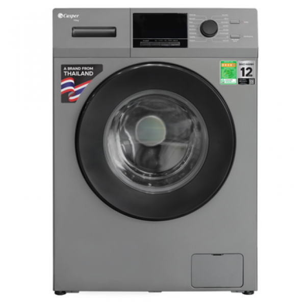 Máy giặt lồng ngang Casper Inverter 9.5 kg WF-95VG5 màu xám