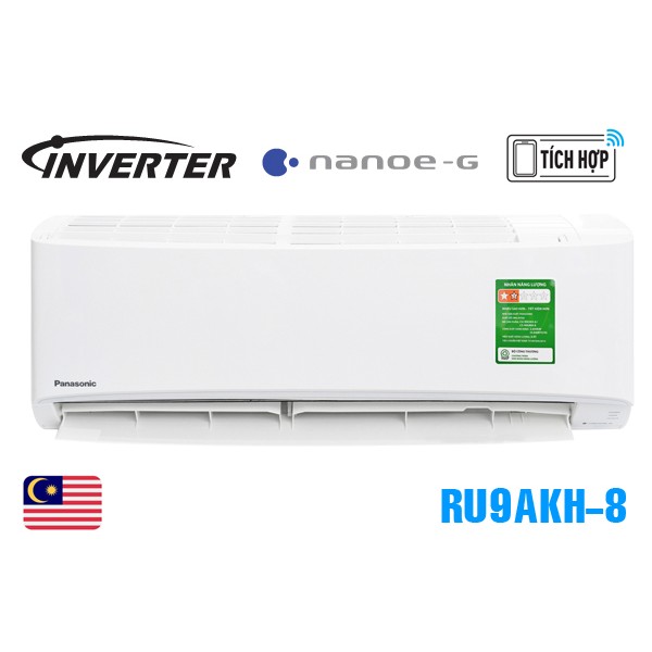 Máy lạnh Panasonic Inverter 1 HP CU/CS-RU9AKH-8 (Model 2024)
