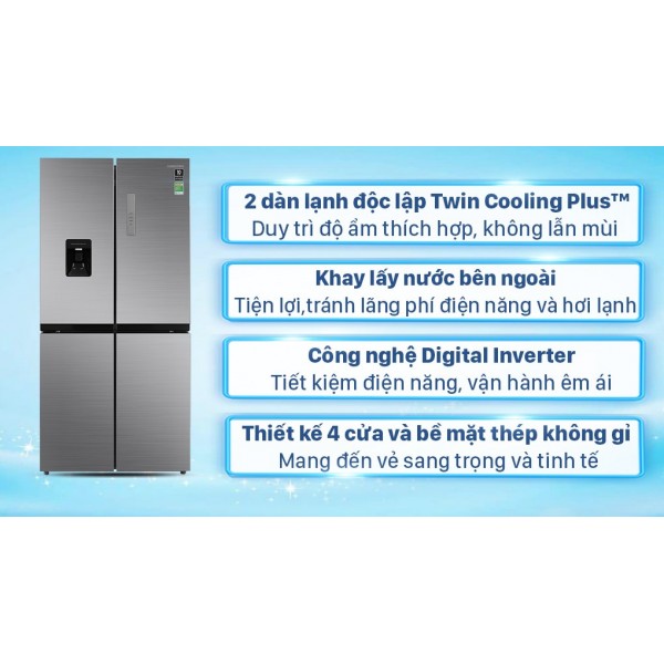 Tủ lạnh Samsung Inverter 488 lít RF48A4010M9/SV